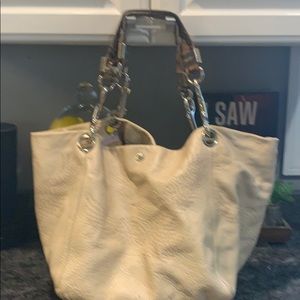 Jimmy choo leather hobo purse